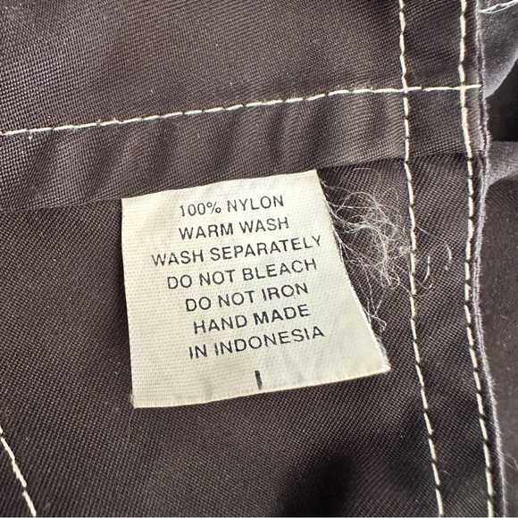 Turquoise and Navy Tie Front Lightweight Sporty Shorts L - Picture 5 of 5